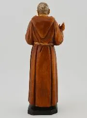 Figur hl Pater Pio handgefertigt - 15 cm