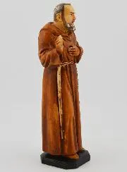 Figur hl Pater Pio handgefertigt - 15 cm