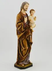 Figur hl Joseph handgefertigt - 22 cm