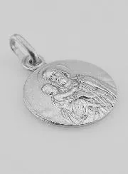 Anhänger heiliger Joseph 925er Silber - 19mm