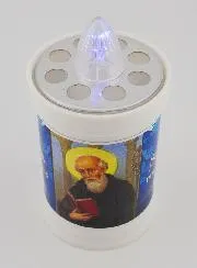 Benedictus-Grablicht Grabkerze Elektrisch 60 Tage