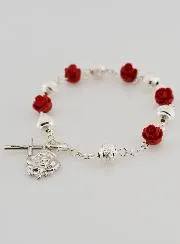 Rosenkranz Armband Hl. Therese Rosen