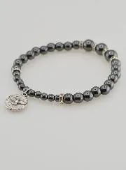 Rosenkranz Armband Lourdes Hämatit