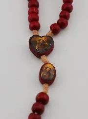 Holz-Rosenkranz Maria Knotenlöserin