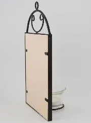 Kerzenhalter Ikone Schutzengel an der Wiege 18cm