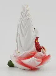 Statue Unserer Lieben Frau von Lourdes und Hl Bernadette 9cm