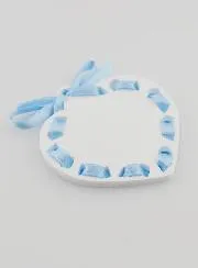 Ikone Schutz-Engel Blau - Geschenk zur Taufe für Jungen - 7 cm
