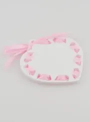 Ikone Schutz-Engel Rosa - Taufgeschenk für Mädchen - 7 cm