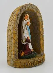 Figur Grotte Marienerscheinungen Madonna von Lourdes 15cm