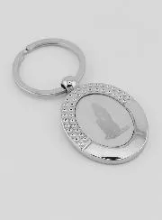 Schlüssel-Anhänger Maria von Lourdes Silber 4cm