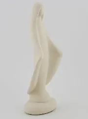 Handgefertigte Porzellan Figur Madonna Wundertätige Jungfrau Maria - 16 cm