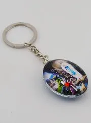 Schlüssel-Anhänger Unserer Lieben Frau Souvenir von Lourdes - 25 mm