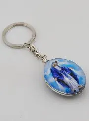 Schlüssel-Anhänger Unserer Lieben Frau Souvenir von Lourdes - 25 mm