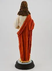 Handbemalte Figur Heiligstes Herz Jesu 25cm