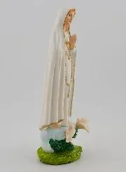 Figur Unserer Lieben Frau von Fatima - Handarbeit - 15 cm