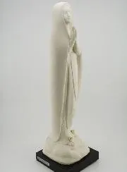 Figur Madonna Lourdes Modern Handgefertigt - 35 cm