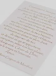 Karte zur Taufe Maria ist Jesus geweiht