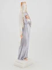 Figur Madonna mit Rosen Handbemalt - 25 cm