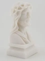 Figur Büste Jesus Christus mit Dornenkrone aus Alabaster