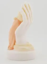 Handgefertigte Figur Gottes Hand schütze dich - für Mädchen - 10cm