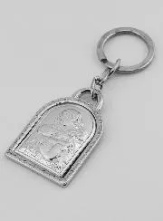 Schlüsselanhänger Mutterschaft Mariens - Sterling Silber - 5 cm