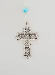 Rosenkranz Blau Fashion Blau Emaille