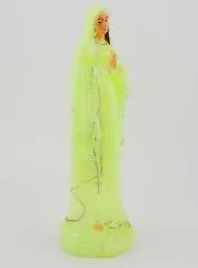 Figur Unsere Liebe Frau von Lourdes Fluoreszierend Leuchtend - 18 cm