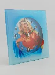 Uhr Herz Mariens - 12 cm