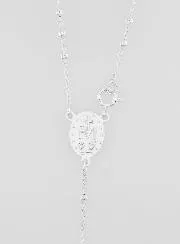 Rosenkranz Massiv 925 Sterling Silber