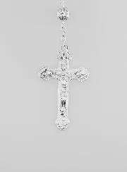 Silber Filigraner Rosenkranz