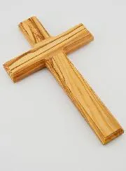 Kreuz aus Olivenholz von Jerusalem