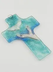 Glas-Kreuz Heiliger Geist