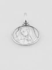 Anhänger Hl Maria mit Schleier 925er Silber