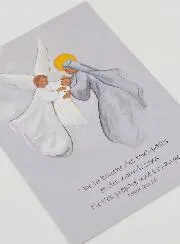 Bild zur Taufe Maria mit Engel - 10 X 15cm