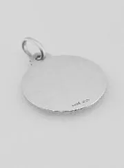 Anhänger zur Taufe Herz Jesu 925er Silber - 18mm