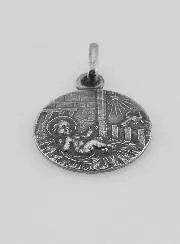Tauf-Anhänger Geburt Christi 925er Sterling Silber