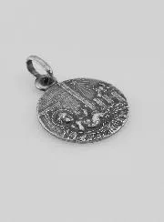 Tauf-Anhänger Geburt Christi 925er Sterling Silber