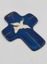 Kreuz Heiliger Geist in Mosaik von Libanon - Geschenk zur Taufe