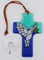 Glas-Kreuz Heiliger Geist