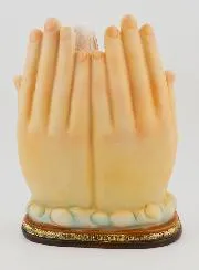 Leuchtende Figur Madonna Gebet - 14cm
