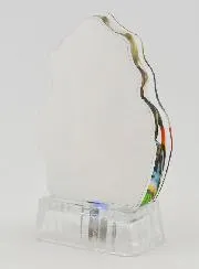 Bild Beleuchtet Unsere Liebe Frau von Lourdes aus Glas