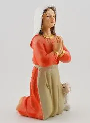 Figur heilige Bernadette Betend - 18 cm