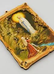 Souvenir Bild Unsere Liebe Frau von Lourdes - 18 cm
