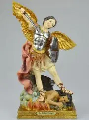 Figur Heiliger Erzengel Michael - 28 cm
