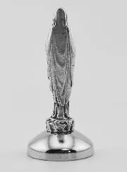 Figur Unserer Lieben Frau von Lourdes - Magnetischer Sockel - 5cm