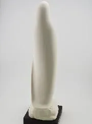 Handgefertigte Figur Unserer Lieben Frau von Lourdes Modern - 35 cm