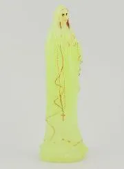 Fluoreszierende Figur Maria von Lourdes - 10 cm