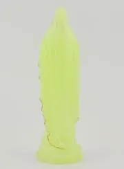 Fluoreszierende Figur Maria von Lourdes - 10 cm