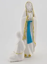 Figur Erscheinung Gottesmutter von Lourdes - 20 cm