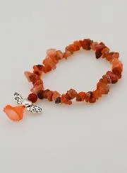 Armband Kind Schützender Engel - Korallenstein